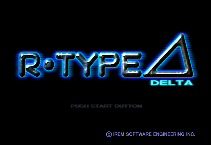 R-Type Delta Title Screen